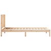 vidaXL Extra Long Bed Frame without Mattress 100x210 cm Solid Wood
