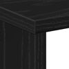 vidaXL Bedside Cabinet Black Oak 50 x 30 x 51,5 cm Engineered Wood