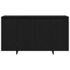 vidaXL Sideboard Black Oak 135 x 41 x 75 cm Engineered Wood