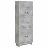 vidaXL Cabinet Set 2 pcs Engineered Wood