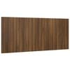 vidaXL Bed Headboard Brown Oak 200x1.5x80 cm Engineered Wood