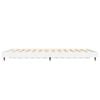 vidaXL Bed Frame without Mattress White 135x190 cm Double Engineered Wood