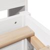 vidaXL Bed Frame without Mattress White 160x200 cm Solid Wood Pine