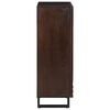 vidaXL Highboard Brown 60x34x100 cm Solid Wood Mango