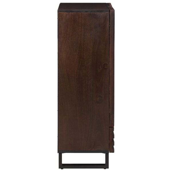 vidaXL Highboard Brown 60x34x100 cm Solid Wood Mango