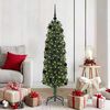 vidaXL Artificial Christmas Tree with 150 LEDs with Stand Green 150 cm