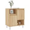 vidaXL Sideboard Sonoma Oak 60x35x70 cm Engineered Wood