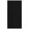 vidaXL TV Cabinet Set Black Oak 37 x 37 x 72 cm Engineered Wood