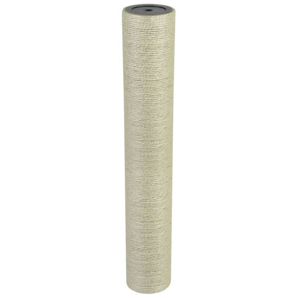 vidaXL Cat Scratching Post 8x50 cm 8 mm Beige