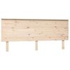 vidaXL Bed Headboard 184x6x82.5 cm Solid Wood Pine