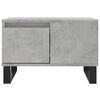 vidaXL Coffee Table Concrete Grey 55x55x36.5 cm Engineered Wood
