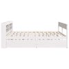 vidaXL Bed Frame without Mattress White 160x200 cm Solid Wood Pine