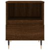vidaXL Bedside Cabinets 2 pcs Brown Oak 40x35x50 cm Engineered Wood