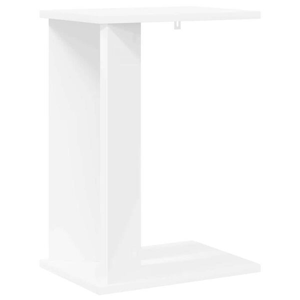vidaXL End Table White 35 x 25 x 50 cm Engineered Wood
