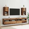 vidaXL Wall-mounted TV Cabinets 2 pcs Old Wood 30.5 x 30 x 60 cm