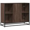 vidaXL Sideboard Brown Oak 92x35x76 cm Engineered Wood