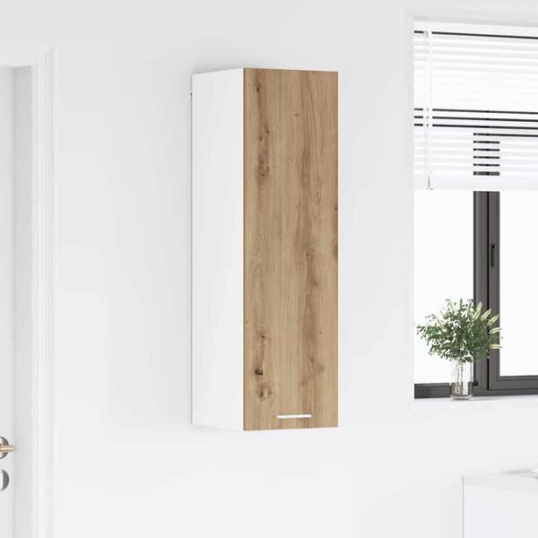 vidaXL Hanging Cabinet Artisan Oak 30 x 31 x 100 cm Engineered Wood