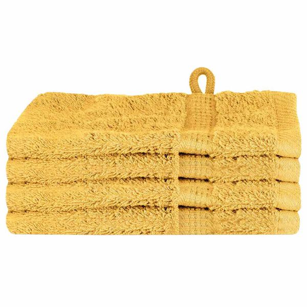 vidaXL Guest Towel SOLUND Gold Cotton