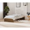 vidaXL Bed Frame without Mattress Honey Brown Solid Wood 90x200 cm