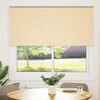 vidaXL Roller Blind Blackout Beige 155x175 cm Fabric Width 151.6 cm Polyester