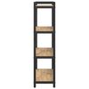 vidaXL Bookshelf Artisan Oak 80 x 30 x 120 cm Engineered Wood