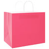 vidaXL Paper Bags 50 pcs with Handles Pink 32x22x28 cm