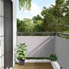 vidaXL Balcony Privacy Screen Grey 700x120 cm PVC
