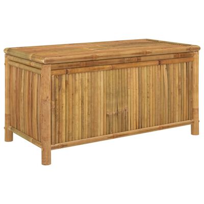 vidaXL Garden Storage Box 110x52x55cm Bamboo