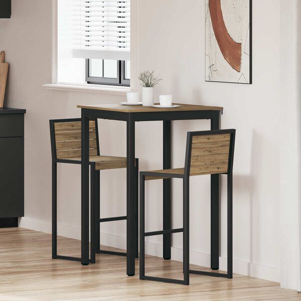 vidaXL Standing Bar Table Engineered Wood