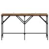 vidaXL Console Table Old Wood 140 x 29 x 75 cm Engineered Wood