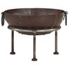 vidaXL Rustic Fire Pit &Oslash; 40 cm Iron