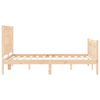 vidaXL Bed Frame without Mattress 120x200 cm Solid Wood Pine