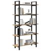 vidaXL Bookshelf Artisan Oak 100 x 33.5 x 178 cm Engineered Wood