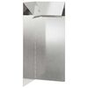 vidaXL Snail Fence 10 x 10 x 25 cm Stainless Steel Silver