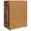 vidaXL Storage Cabinets 2 pcs Smoked Oak 80 x 48 x 105 cm