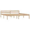 vidaXL Bed Frame without Mattress with 2 Drawers Solid Wood 180x200 cm Super King