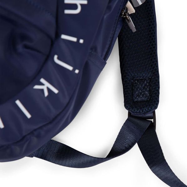 CHILDHOME Kids School Backpack ABC Navy and White
