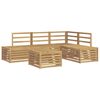 vidaXL Outdoor Sofa Set 5 Piece White