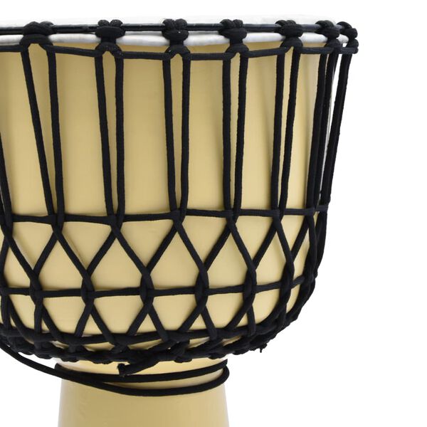 vidaXL Djembe Drum with Rope Tension 14" Goat Skin