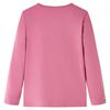 Kids' T-shirt with Long Sleeves Raspberry 116