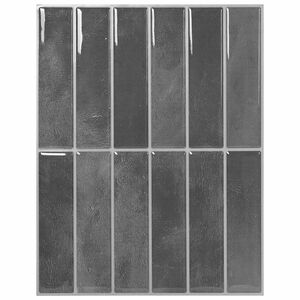 vidaXL Rectangular Tile 20 pcs Grey 29 x 23 x 0.08 cm