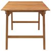 vidaXL Garden Table 150x90x75 cm Solid Wood Acacia