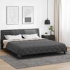 vidaXL Full Year Duvet Anthracite and Taupe 220 x 260 cm Microfiber