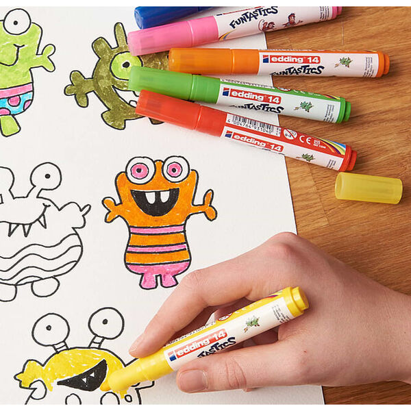 edding Broad Fibre Pen Funtastics 18pcs Multicolour 14