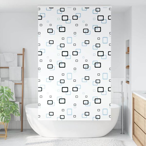 vidaXL Shower Roller Blind with Cassette 120x240 cm Fabric Width 116 cm