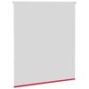 vidaXL Roller Blind Blackout Red 135x130 cm Fabric Width 131.6 cm Polyester