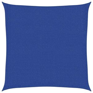 vidaXL Sunshade Sail 160 g/m&sup2; Square Blue 3x3 m HDPE