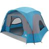 vidaXL Family Tent Cabin 6-Person Blue Waterproof