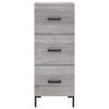 vidaXL Sideboard Grey Sonoma 34.5x34x90 cm Engineered Wood