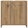 vidaXL Bathroom Sink Cabinet Artisan Oak 60x33x60 cm Engineered Wood